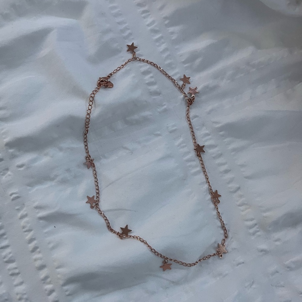 Rose Gold Star Necklace